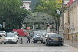 Сливен - пешеходна зона - полиция - акция