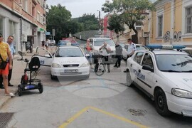 Сливен - пешеходна зона - полиция - акция