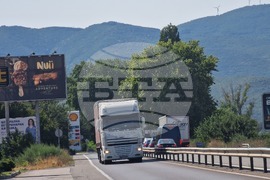 ГКПП "Кулата" - автомобили - трафик