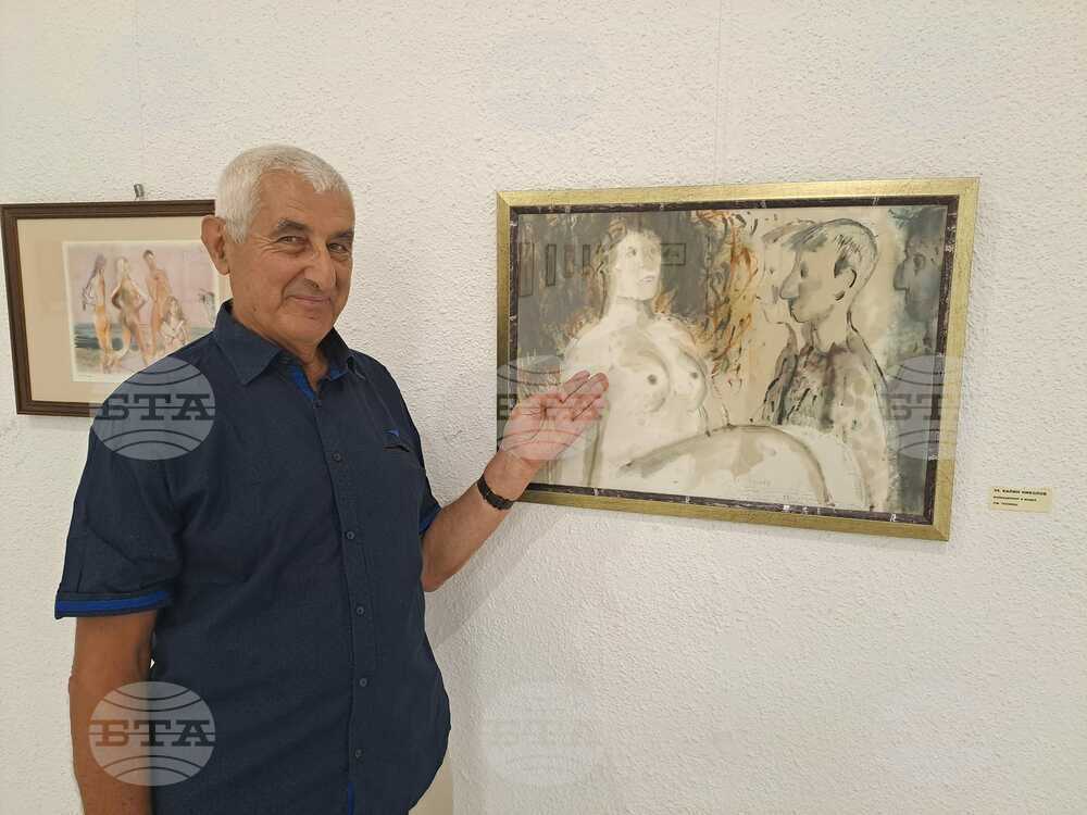 Изложба в Горна Оряховица представя 46 еротични творби на български художници от няколко поколения