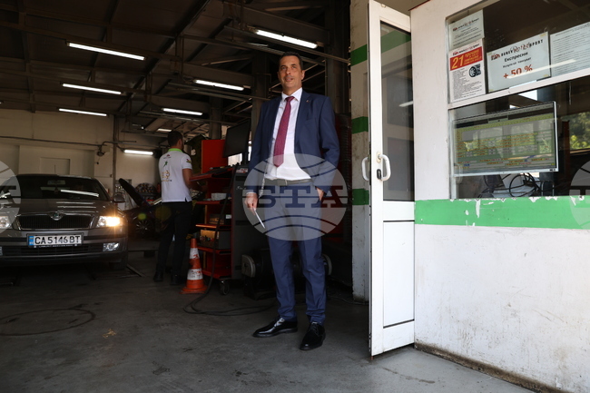 Георги Гвоздейков - нова система за контрол на пунктовете за годишни технически прегледи