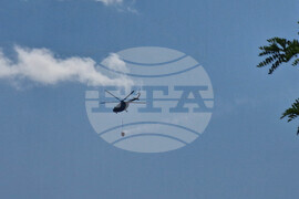 Петрич - планина Славянка - пожар