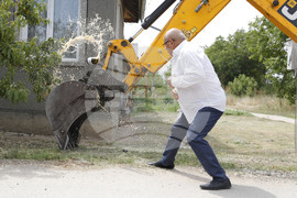 Село Ряхово - ВИК проект - първа копка