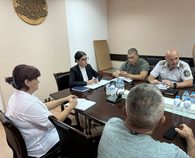 ОА Видин: Областният управител инициира работна среща за пожарната обстановка в област Видин