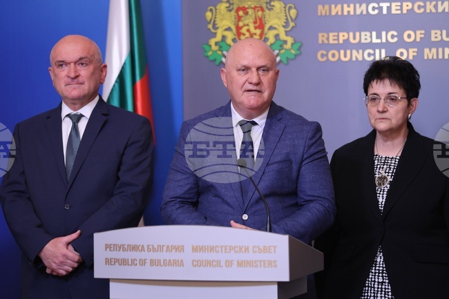 Министерски съвет - възнаграждения на академичния състав - брифинг 