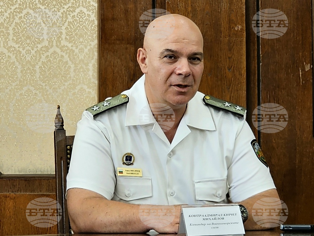 Военноморските сили посрещат 145-годишнината си с чувство на изпълнен дълг в истински военни условия, заяви контраадмирал Кирил Михайлов