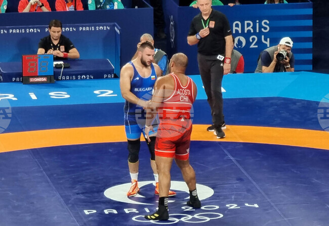 Франция - XXXIII Летни олимпийски игри - Кирил Милов - борба класически стил