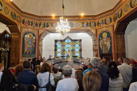 Боровец - храм „Преображение Господне" - патриарх Даниил - архиерейска вечерня