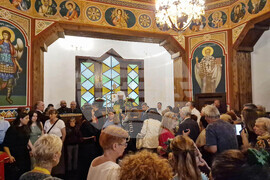 Боровец - храм „Преображение Господне" - патриарх Даниил - архиерейска вечерня