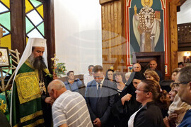 Боровец - храм „Преображение Господне" - патриарх Даниил - архиерейска вечерня