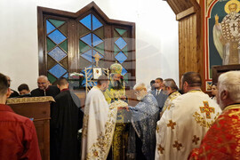 Боровец - храм „Преображение Господне" - патриарх Даниил - архиерейска вечерня