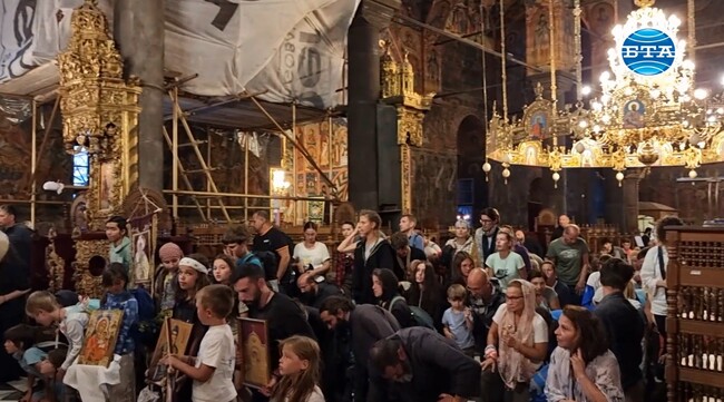 Поклонническото пътуване „Рилският Чудотворец“ достигна крайната си цел – Рилският манастир