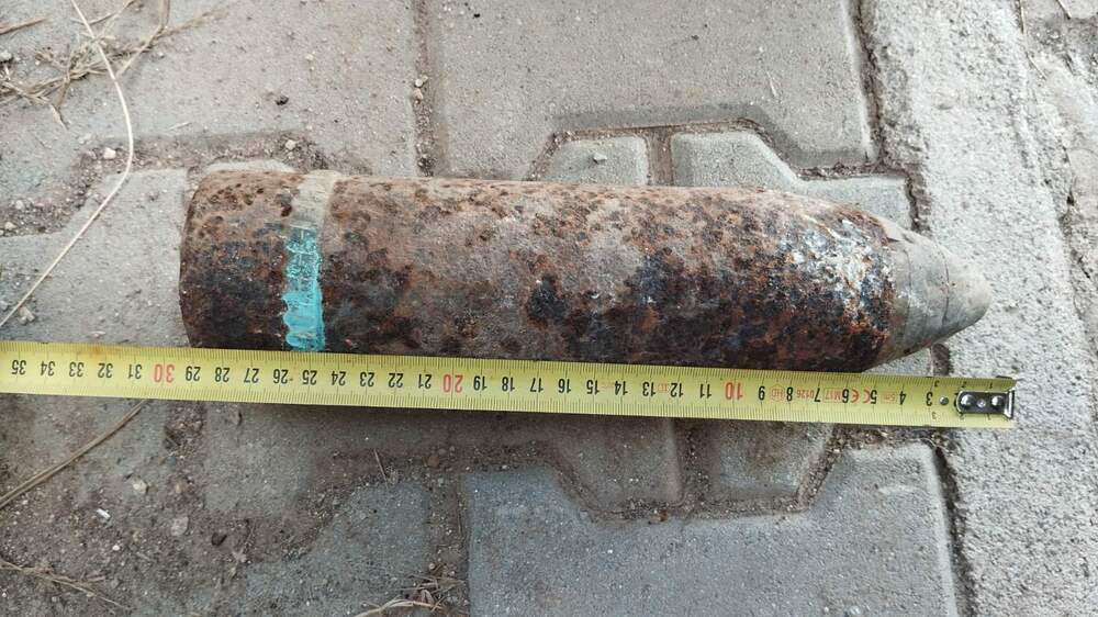 МО: Военнослужещи унищожиха невзривен боеприпас, открит в село Борилово, Община Стара Загора