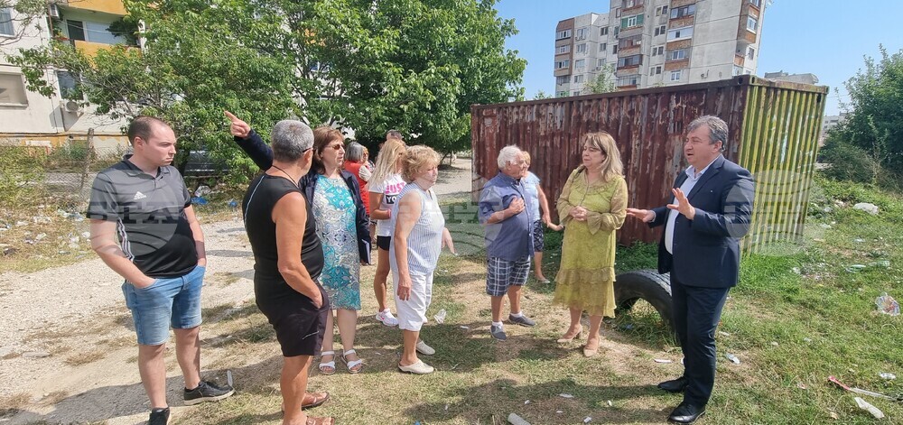 Шумен - кмет - среща с жители на квартал „Еверест“