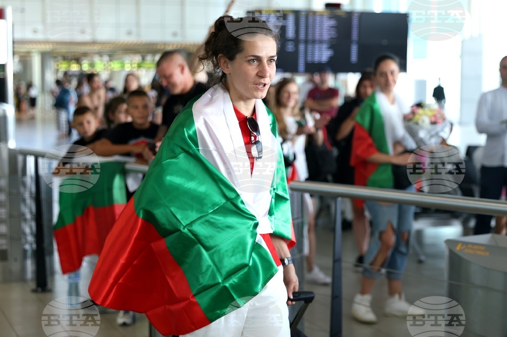 Летище София - Светлана Каменова - посрещане