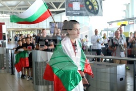 Летище София - Светлана Каменова - посрещане