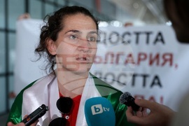 Летище София - Светлана Каменова - посрещане