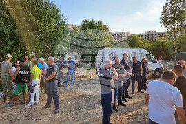 Квартал „Ботунец“ - крокодил - изземване