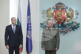 Румен Радев - военнослужещи - удостояване