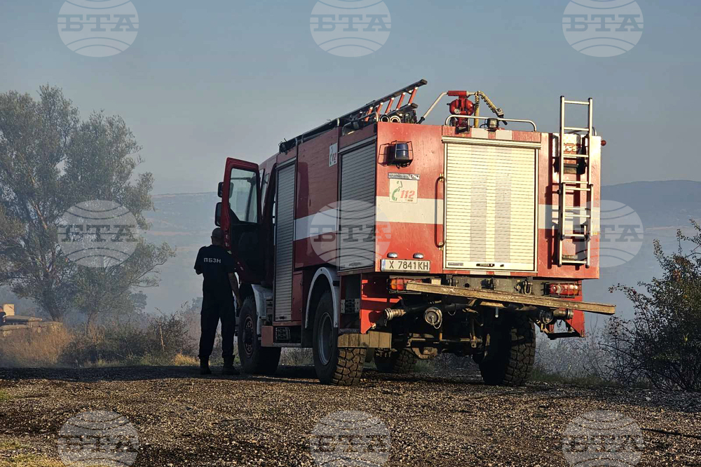 Село Черепово - Сакар планина - пожар - гасене