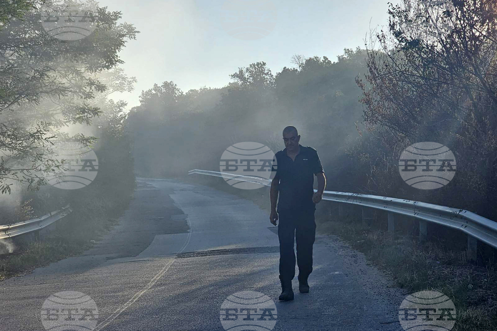Село Черепово - Сакар планина - пожар - гасене