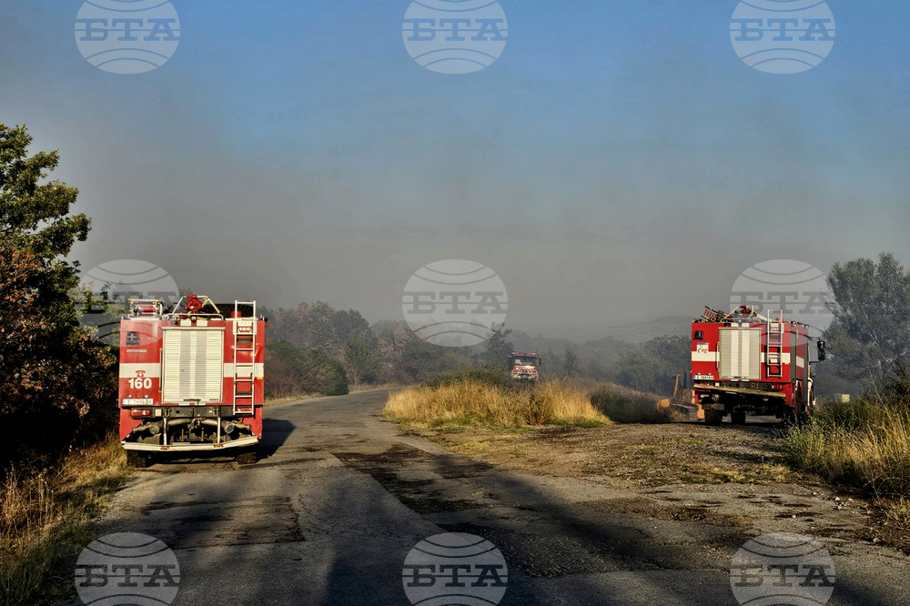 Село Черепово - Сакар планина - пожар - гасене