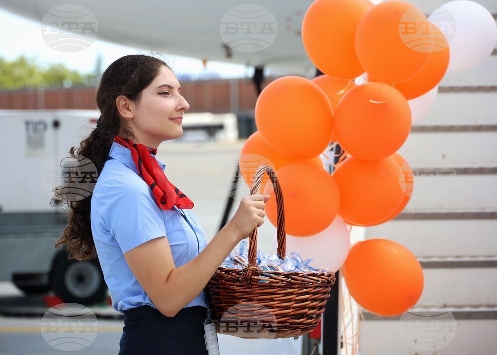 Бургас - летище - едномилионен пътник за 2024 г. - посрещане