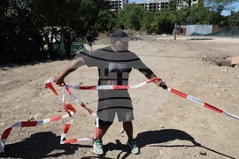 Квартал "Ботунец" - крокодил - отцепен район