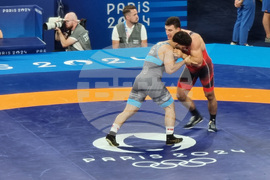 Франция - XXXIII Летни олимпийски игри - Семен Новиков - борба класически стил, 87 килограма -  четвъртфинал