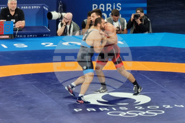 Франция - XXXIII Летни олимпийски игри - Семен Новиков - борба класически стил, 87 килограма -  четвъртфинал