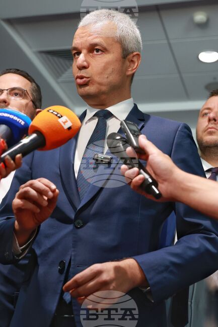 Костадин Костадинов - брифинг 