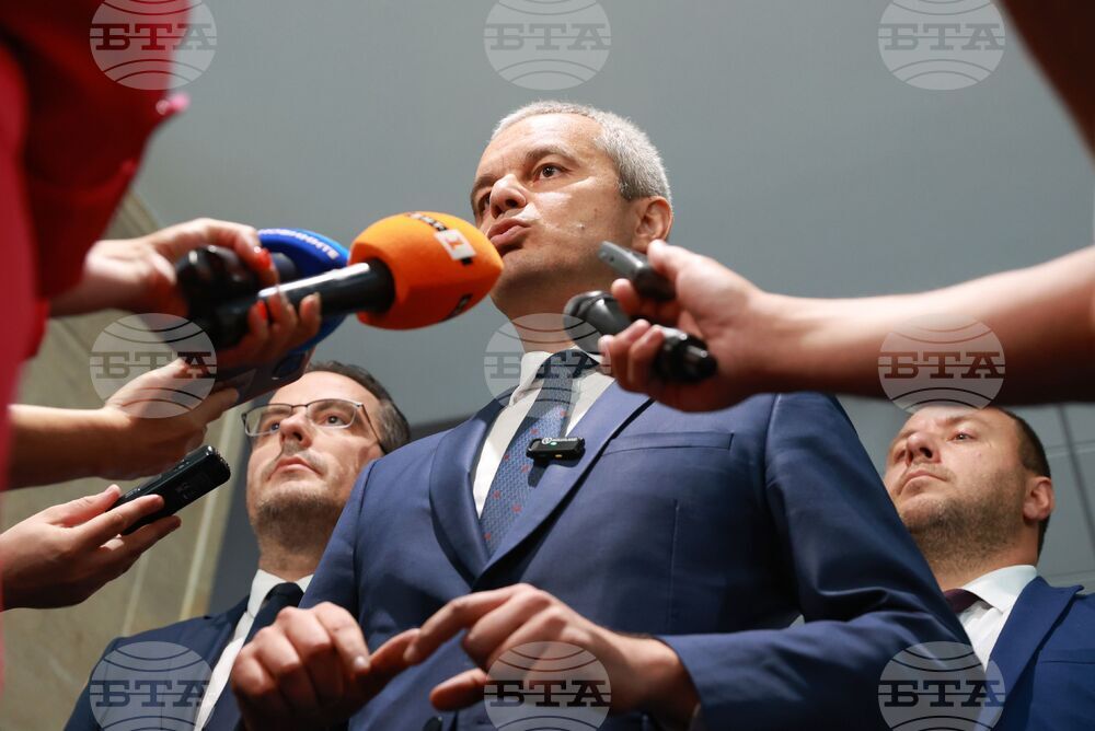 Костадин Костадинов - брифинг