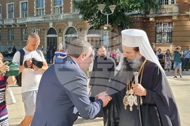 Перник - патриарх Даниил - посещение