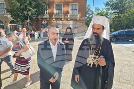 Перник - патриарх Даниил - посещение