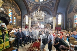 Перник - патриарх Даниил - посещение