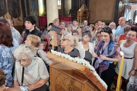 Перник - патриарх Даниил - посещение