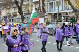 Кърджали - КНСБ - протест