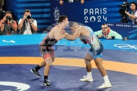 Франция - XXXIII Летни олимпийски игри - борба класически стил -полуфинал - Семен Новиков