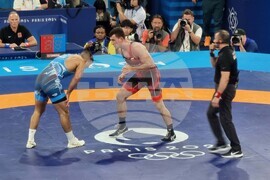 Франция - XXXIII Летни олимпийски игри - борба класически стил -полуфинал - Семен Новиков