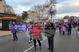 Кърджали - КНСБ - протест