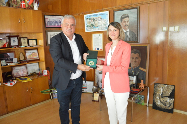 Кметът на община Гоцев Делчев проведе среща с посланика на Република Северна Македония