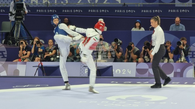 Франция - XXXIII Летни олимпийски игри - Кимиа Ализаде - таекуондо, осминафинал