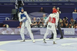 Франция - XXXIII Летни олимпийски игри - Кимиа Ализаде - таекуондо, осминафинал