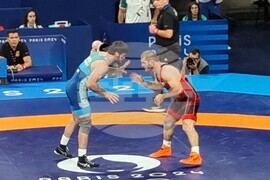 Франция - XXXIII Летни олимпийски игри - борба свободен стил - четвъртфинал - Магомад Рамазанов