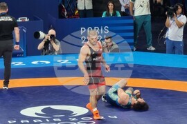 Франция - XXXIII Летни олимпийски игри - борба свободен стил - четвъртфинал - Магомад Рамазанов