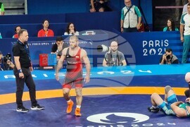 Франция - XXXIII Летни олимпийски игри - борба свободен стил - четвъртфинал - Магомад Рамазанов