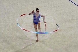 Франция - XXXIII Летни олимпийски игри - художествена гимнастика - Боряна Калейн