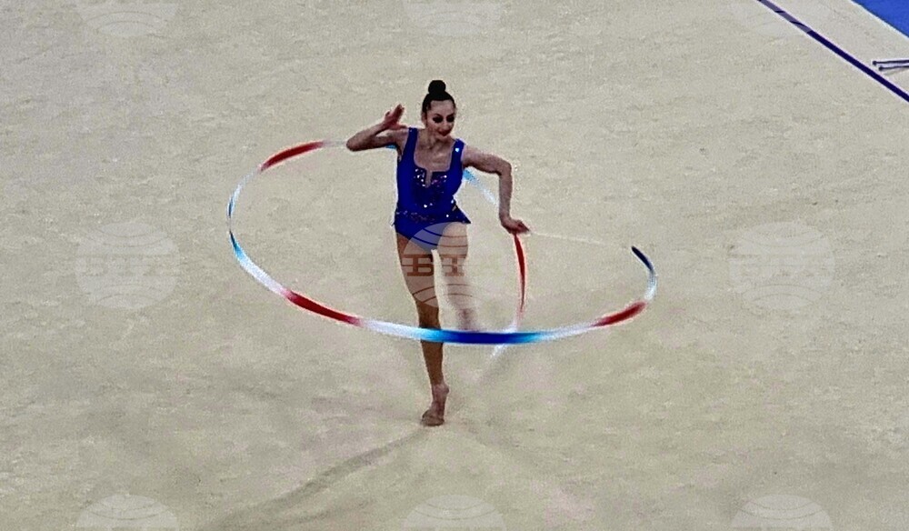 Франция - XXXIII Летни олимпийски игри - художествена гимнастика - Боряна Калейн