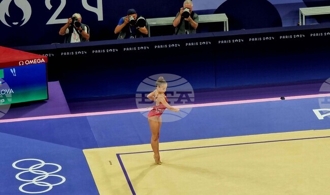Франция - XXXIII Летни олимпийски игри - художествена гимнастика - Стилияна Николова