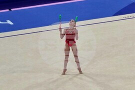 Франция - XXXIII Летни олимпийски игри - художествена гимнастика - Стилияна Николова